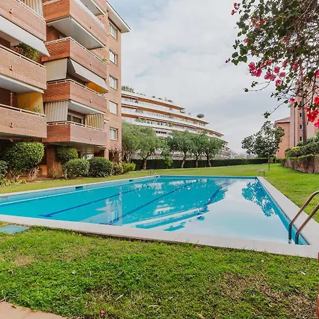 Appartement Blueground Pedralbes Pool Garden Ac Bcn-175